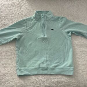 Mint Green Quarter-Zip Pullover Vineyard Vines